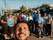 Igreja reunida nas ruas