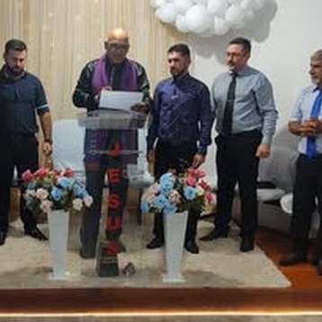 Cerimônia no altar